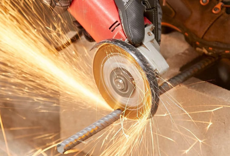 how to cut rebar by angle grinder